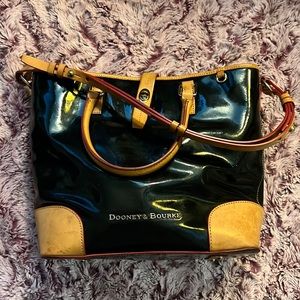 Dooney& Bourke patent leather bag